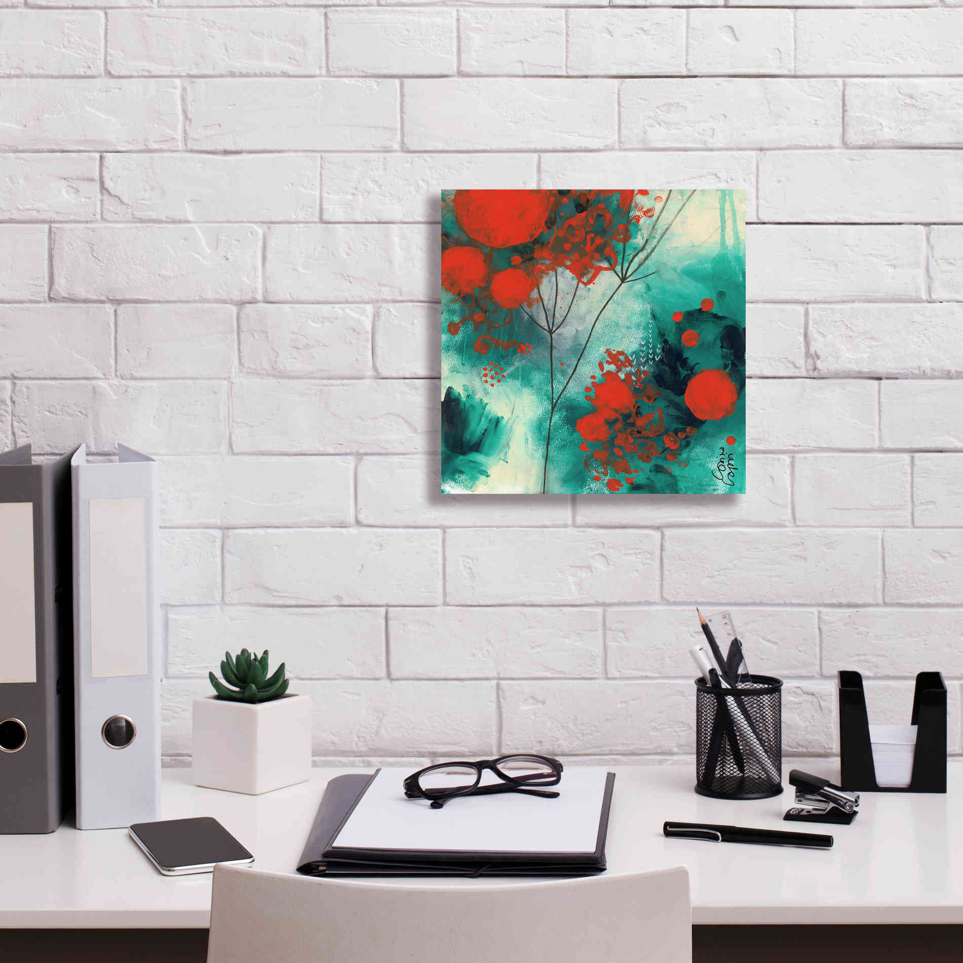 'Winter Solstice by Corina Capri Giclee Canvas Wall Art,12 x 12