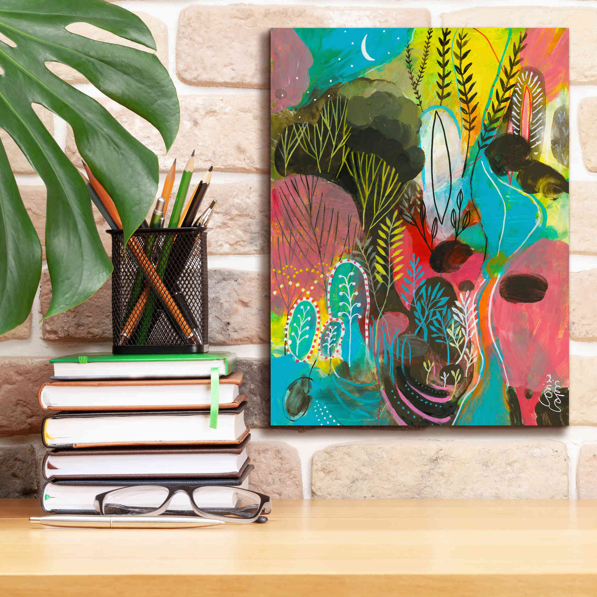'Water Cycles by Corina Capri Giclee Canvas Wall Art,12 x 16