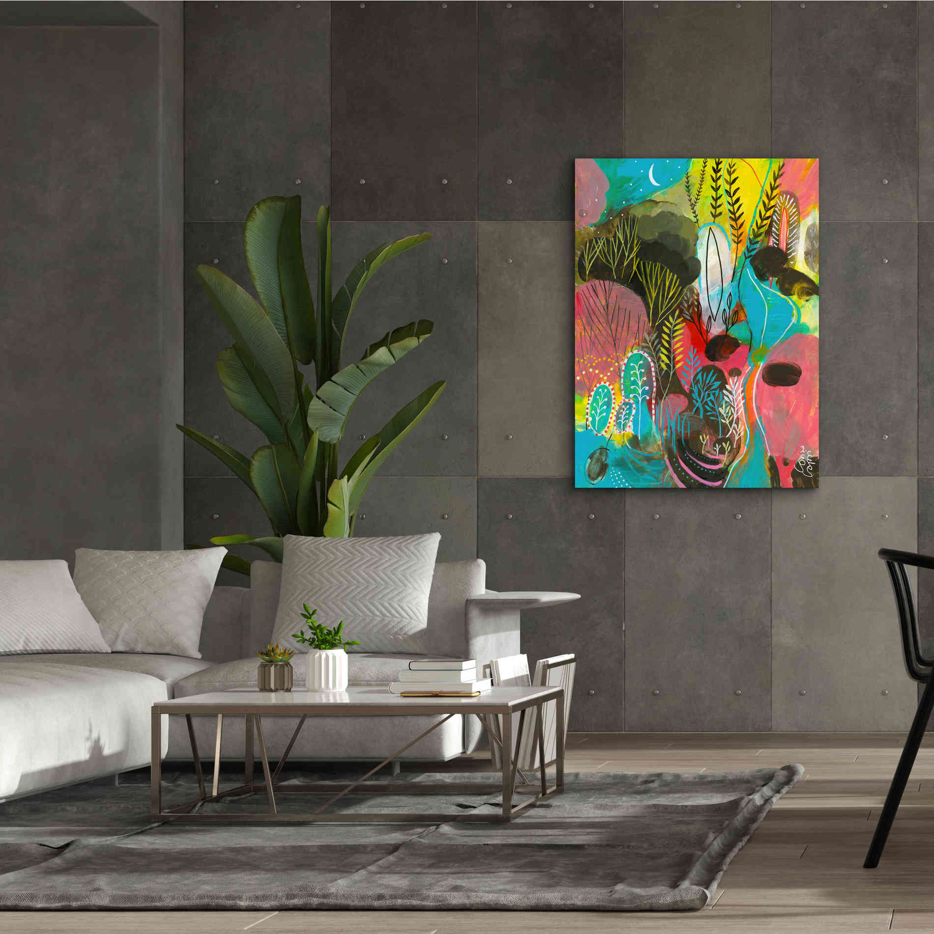 'Water Cycles by Corina Capri Giclee Canvas Wall Art,40 x 54