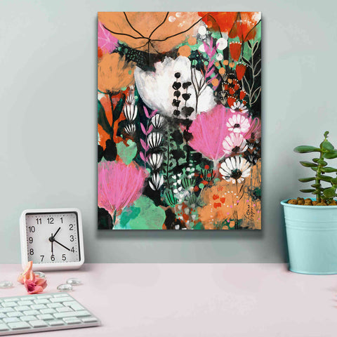 Image of 'Strawberry Moon by Corina Capri Giclee Canvas Wall Art,12 x 16