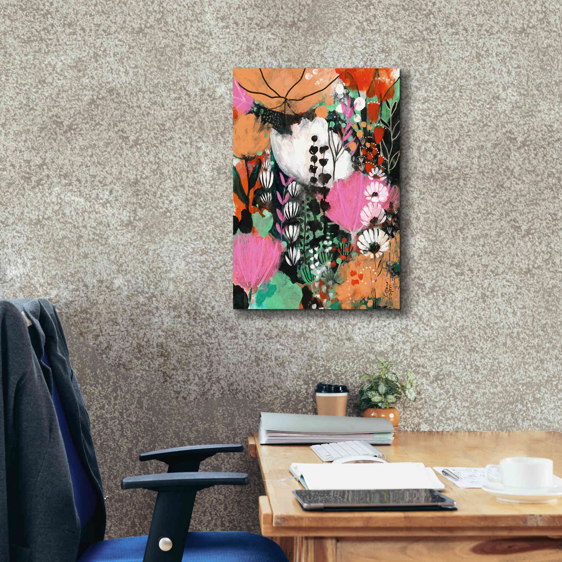 'Strawberry Moon by Corina Capri Giclee Canvas Wall Art,18 x 26