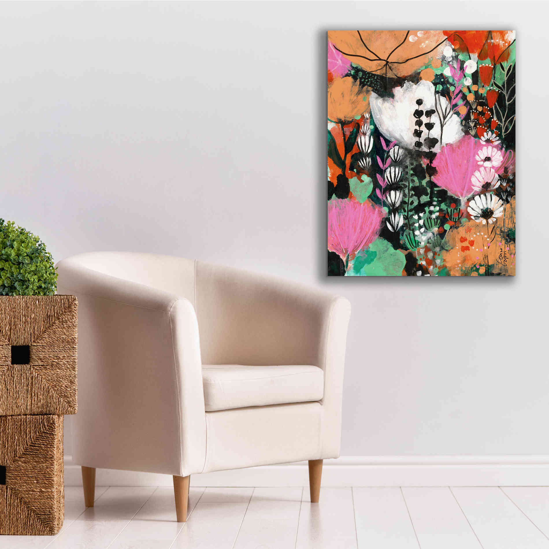'Strawberry Moon by Corina Capri Giclee Canvas Wall Art,26 x 34