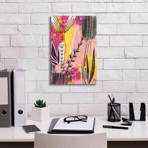 Image of 'Spring in Pink by Corina Capri Giclee Canvas Wall Art,12 x 18