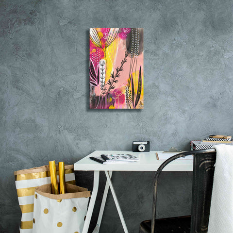 Image of 'Spring in Pink by Corina Capri Giclee Canvas Wall Art,12 x 18
