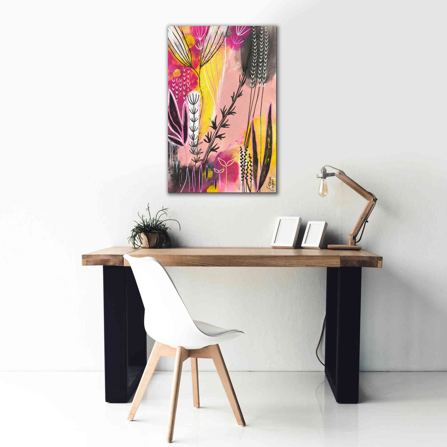 'Spring in Pink by Corina Capri Giclee Canvas Wall Art,26 x 40