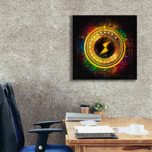 Epic Graffiti'Thorchain Better Than Gold' by Epic Portfolio Giclee Canvas Wall Art,26 x 26