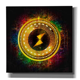 Epic Graffiti'Thorchain Better Than Gold' by Epic Portfolio Giclee Canvas Wall Art