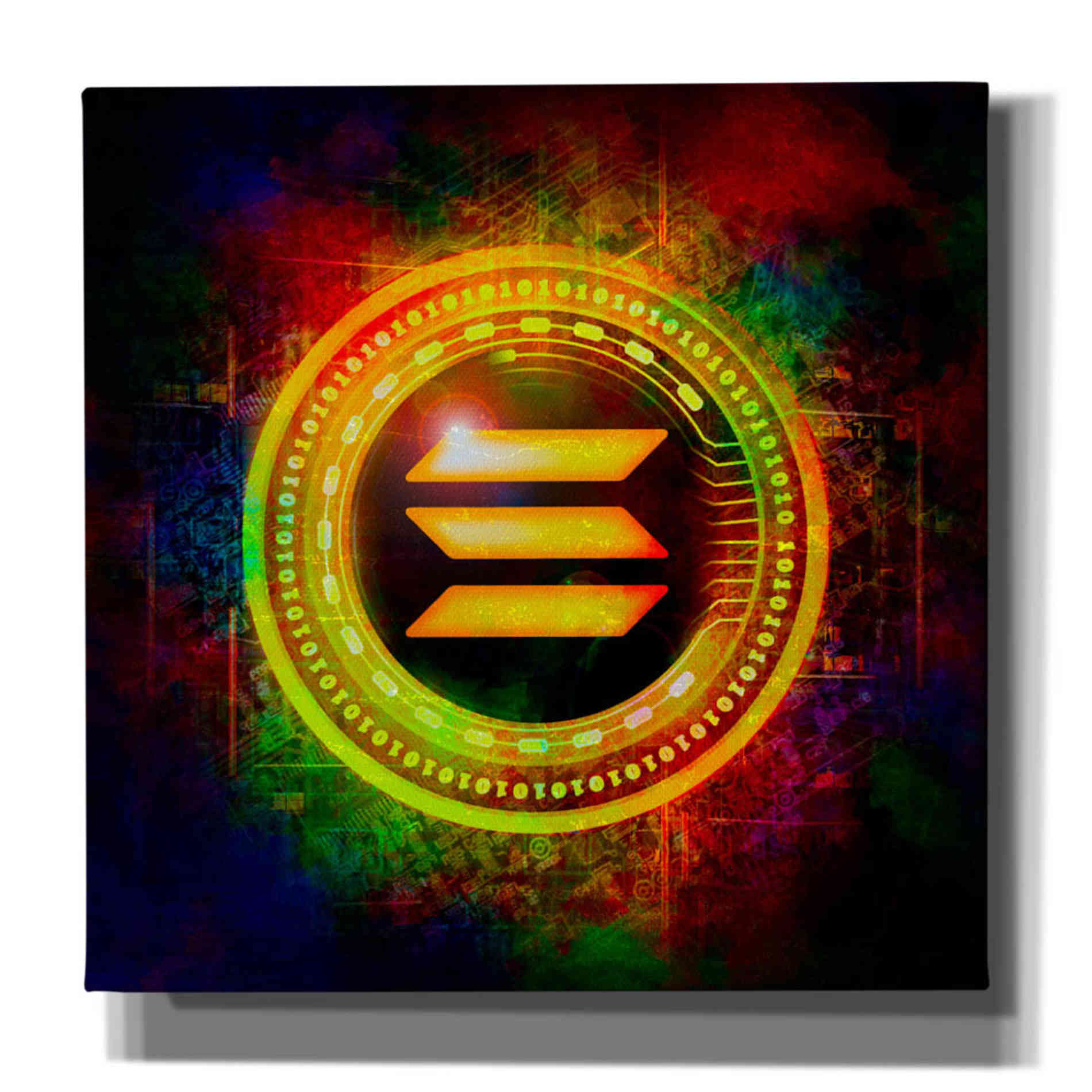 Epic Graffiti'Solana Better Than Gold' by Epic Portfolio Giclee Canvas Wall Art