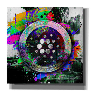 Epic Graffiti'Cardano Crypto Predator' by Epic Portfolio Giclee Canvas Wall Art