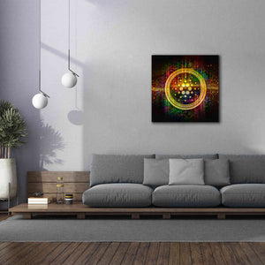 Epic Graffiti'Cardano Better Than Gold' by Epic Portfolio Giclee Canvas Wall Art,37 x 37