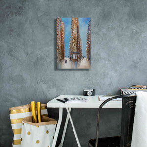'Coffee Shop ' by Ekaterina Ermilkina Giclee Canvas Wall Art,12 x 18