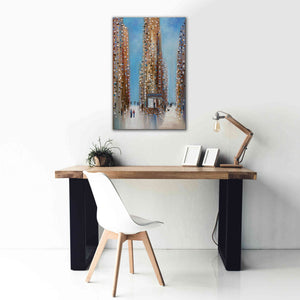 'Coffee Shop ' by Ekaterina Ermilkina Giclee Canvas Wall Art,26 x 40
