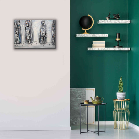 Image of 'In New York City' by Ekaterina Ermilkina Giclee Canvas Wall Art,26 x 18