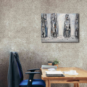 'In New York City' by Ekaterina Ermilkina Giclee Canvas Wall Art,34 x 26