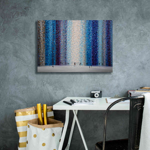 'Rainy City For' by Ekaterina Ermilkina Giclee Canvas Wall Art,26 x 18