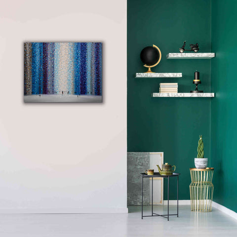Image of 'Rainy City For' by Ekaterina Ermilkina Giclee Canvas Wall Art,34 x 26
