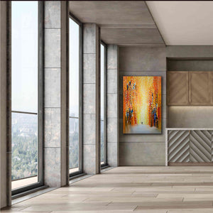 'Rainy Sunset Together' by Ekaterina Ermilkina Giclee Canvas Wall Art,40 x 60