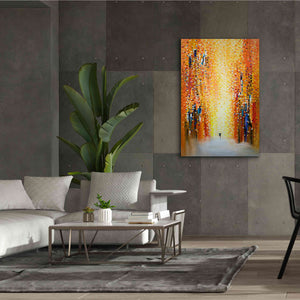 'Rainy Sunset Together' by Ekaterina Ermilkina Giclee Canvas Wall Art,40 x 60