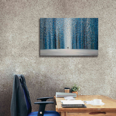 Image of 'Sounds Of The Rain' by Ekaterina Ermilkina Giclee Canvas Wall Art,40 x 26