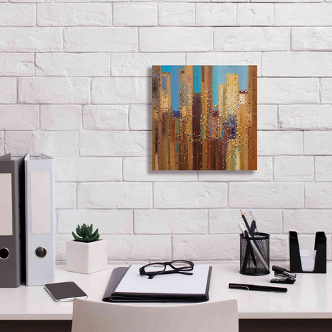 Image of 'Urban Empire' by Ekaterina Ermilkina Giclee Canvas Wall Art,12 x 12