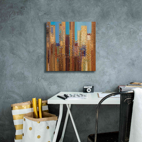 Image of 'Urban Empire' by Ekaterina Ermilkina Giclee Canvas Wall Art,18 x 18