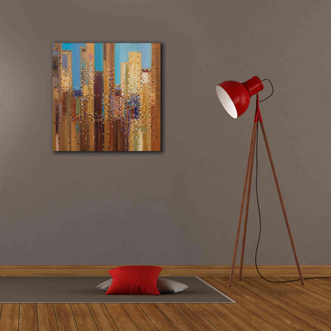 Image of 'Urban Empire' by Ekaterina Ermilkina Giclee Canvas Wall Art,26 x 26