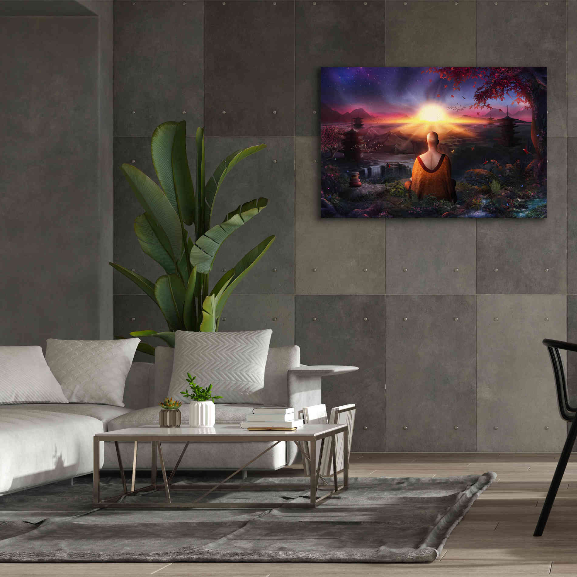 'A Magical Existence' by Cameron Gray Giclee Canvas Wall Art,60 x 40