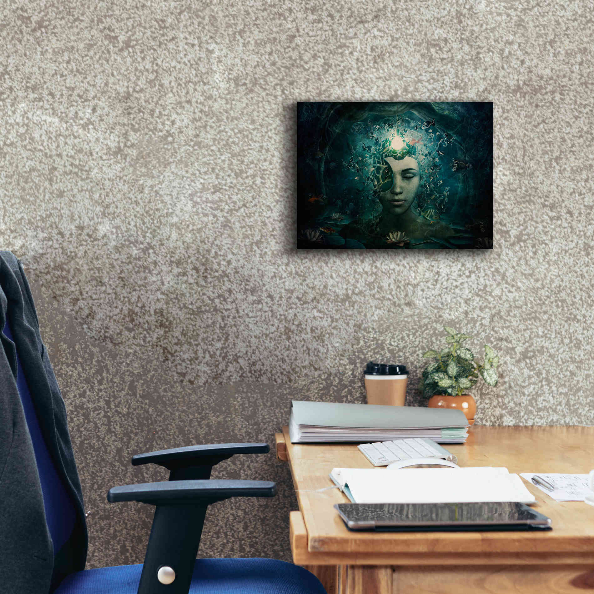 'Beautiful And Broken' by Cameron Gray Giclee Canvas Wall Art,16 x 12