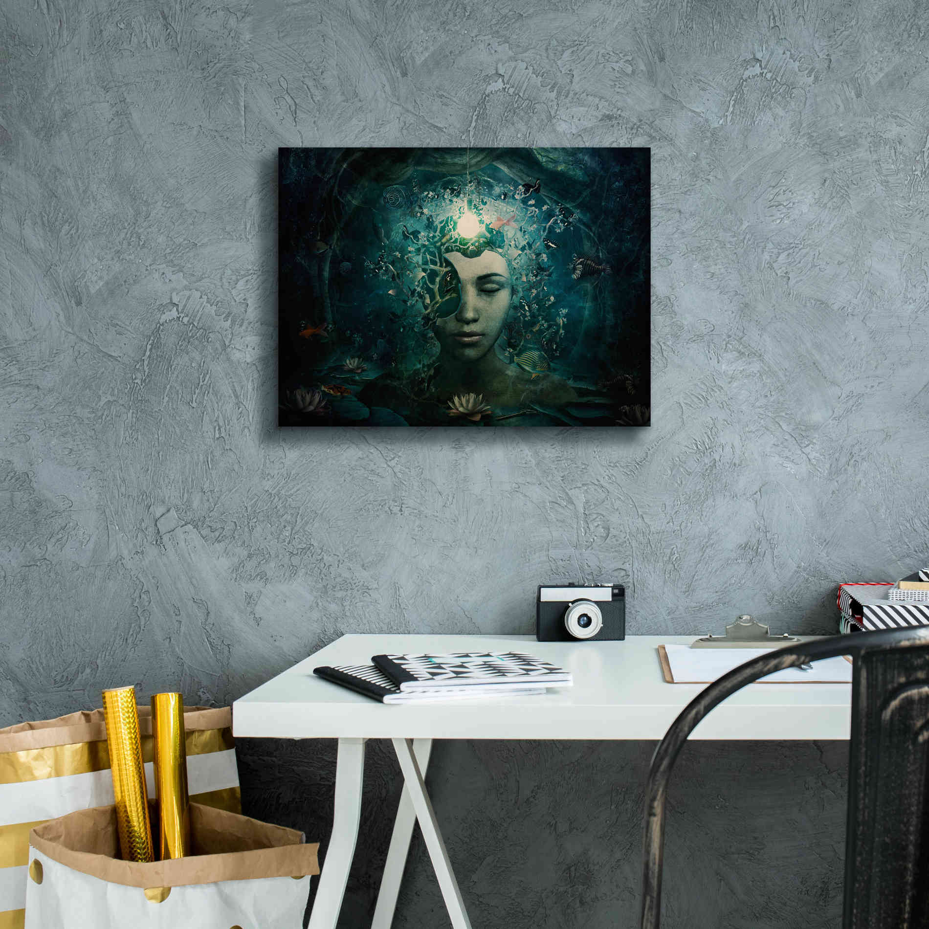 'Beautiful And Broken' by Cameron Gray Giclee Canvas Wall Art,16 x 12