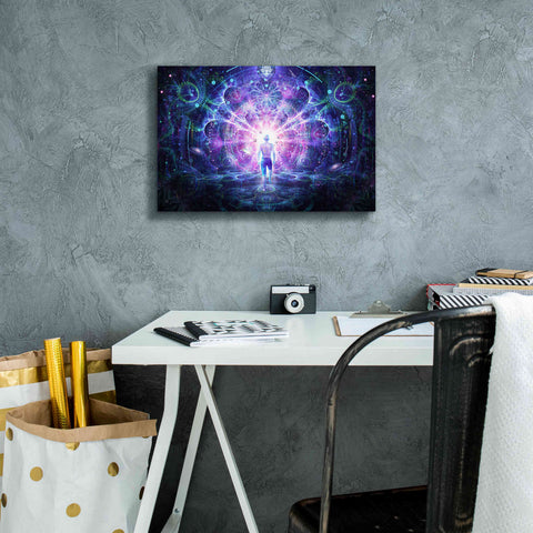 Image of 'Conscious Self' by Cameron Gray Giclee Canvas Wall Art,18 x 12