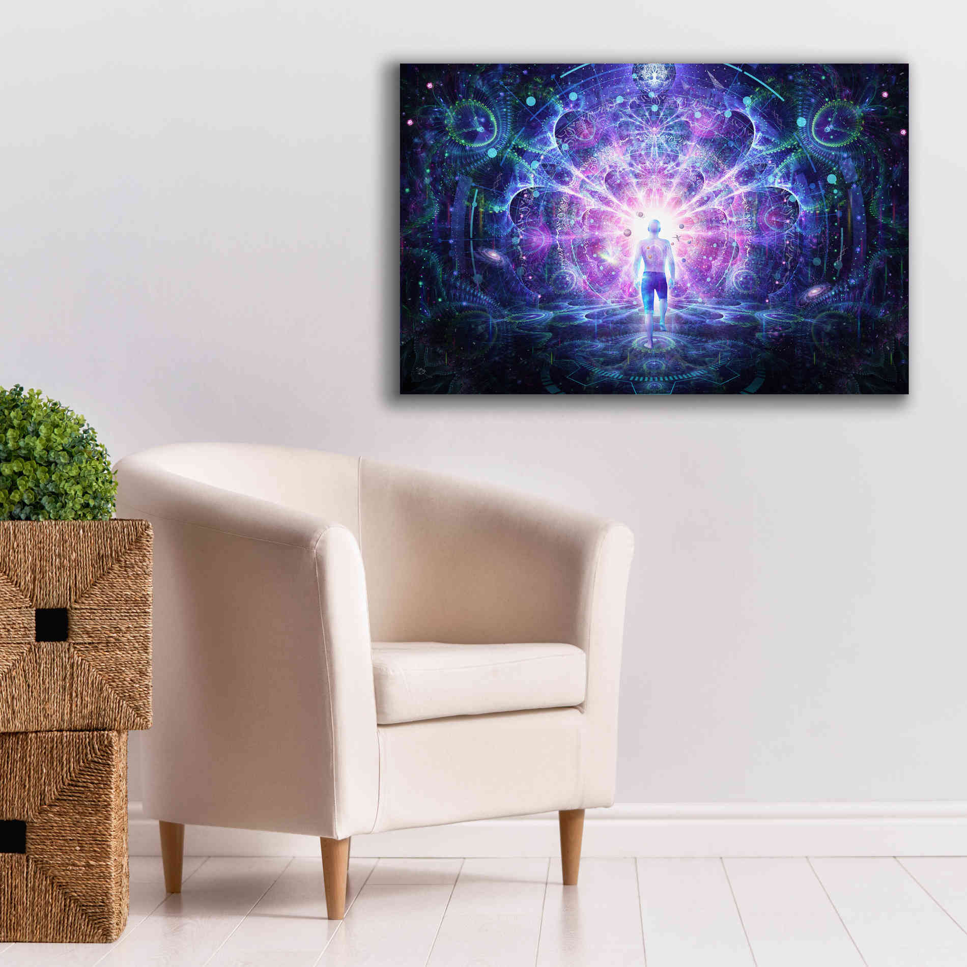 'Conscious Self' by Cameron Gray Giclee Canvas Wall Art,40 x 26