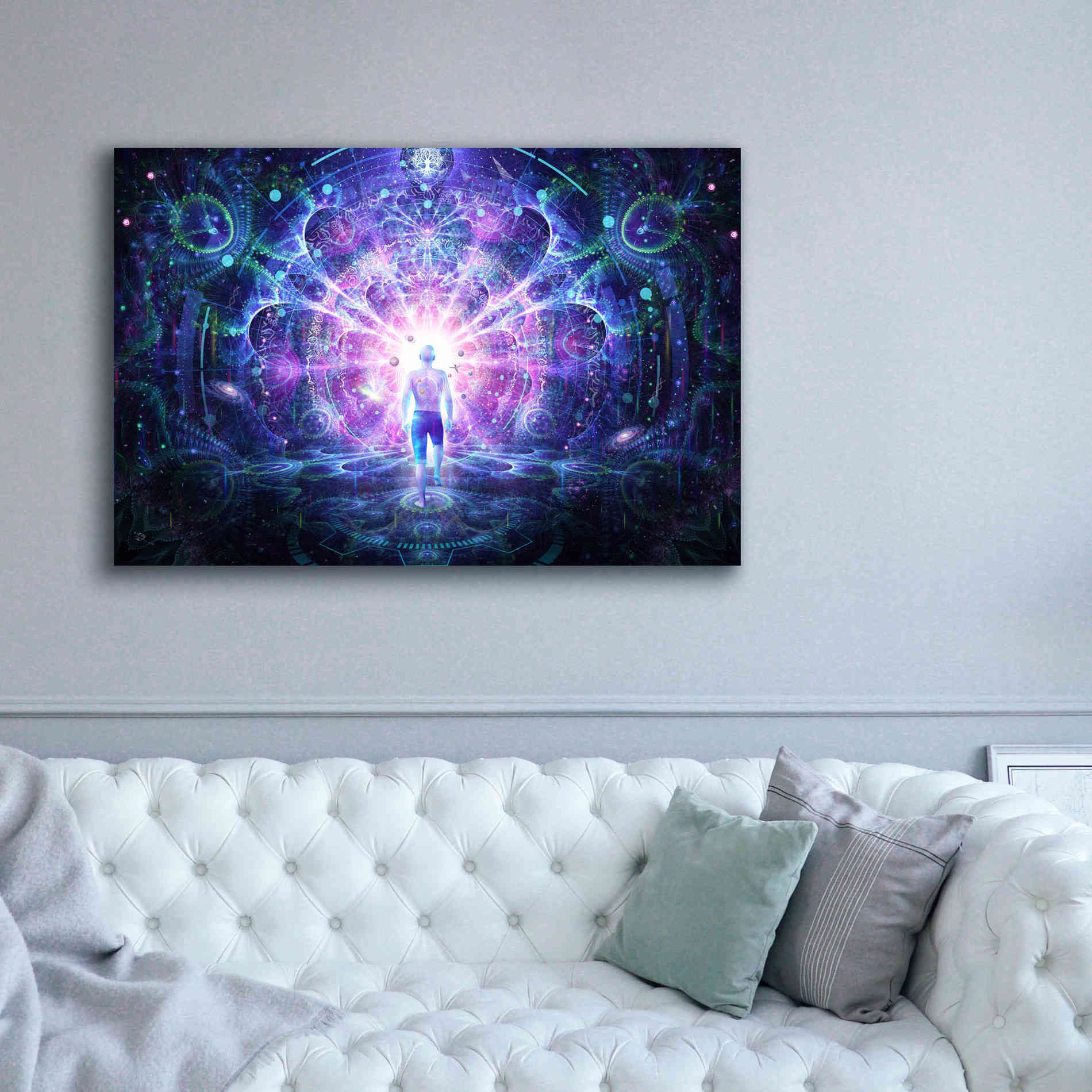 'Conscious Self' by Cameron Gray Giclee Canvas Wall Art,60 x 40