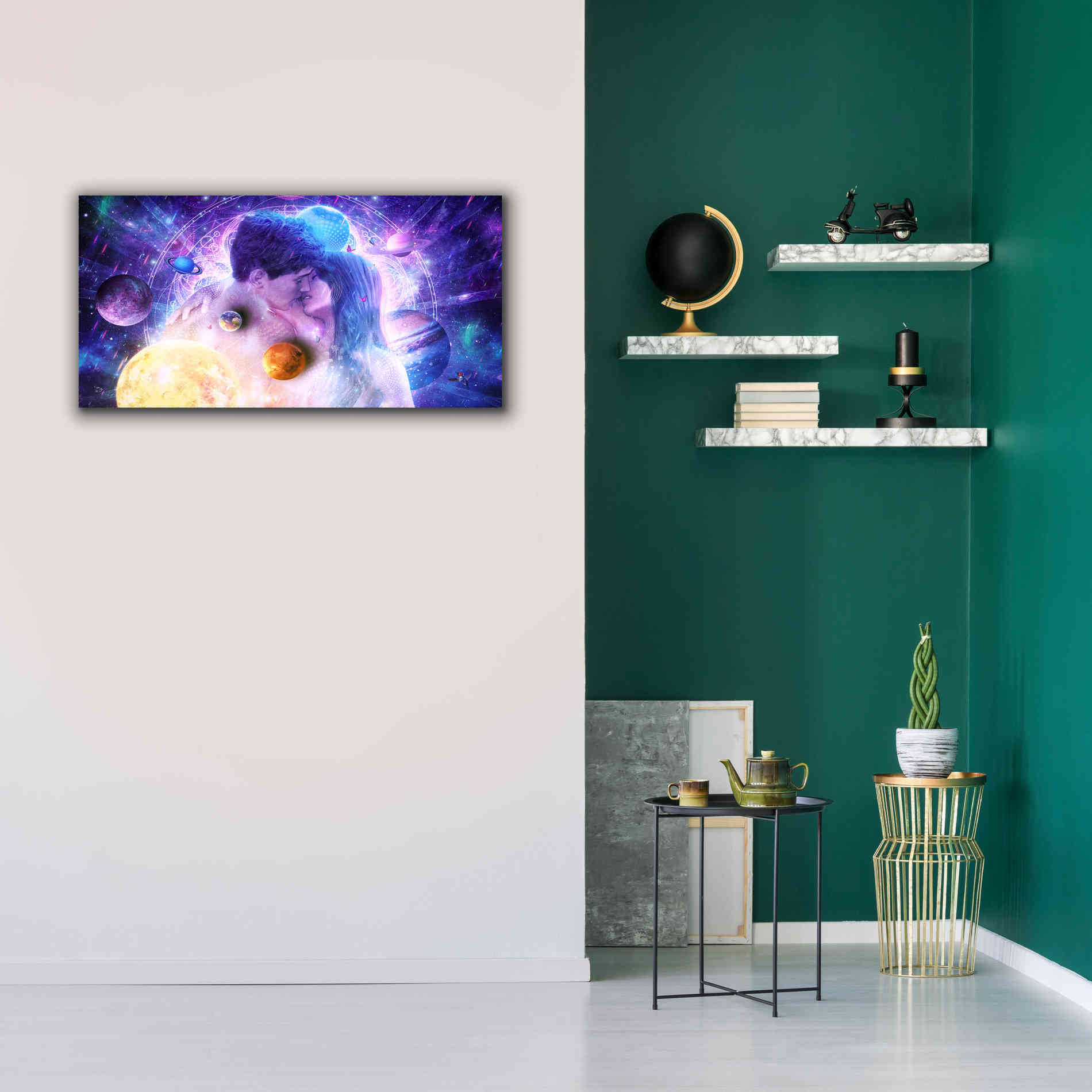 'Endless Moment' by Cameron Gray Giclee Canvas Wall Art,40 x 20