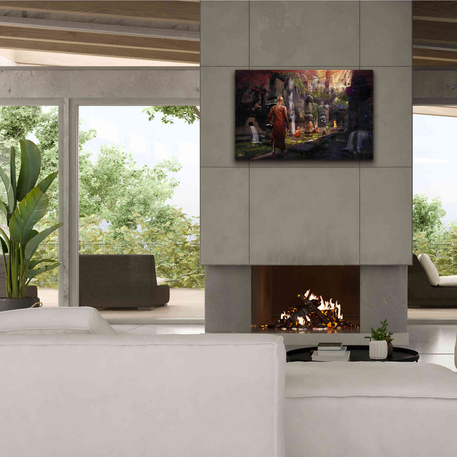 'Hidden Sanctuary' by Cameron Gray Giclee Canvas Wall Art,40 x 26