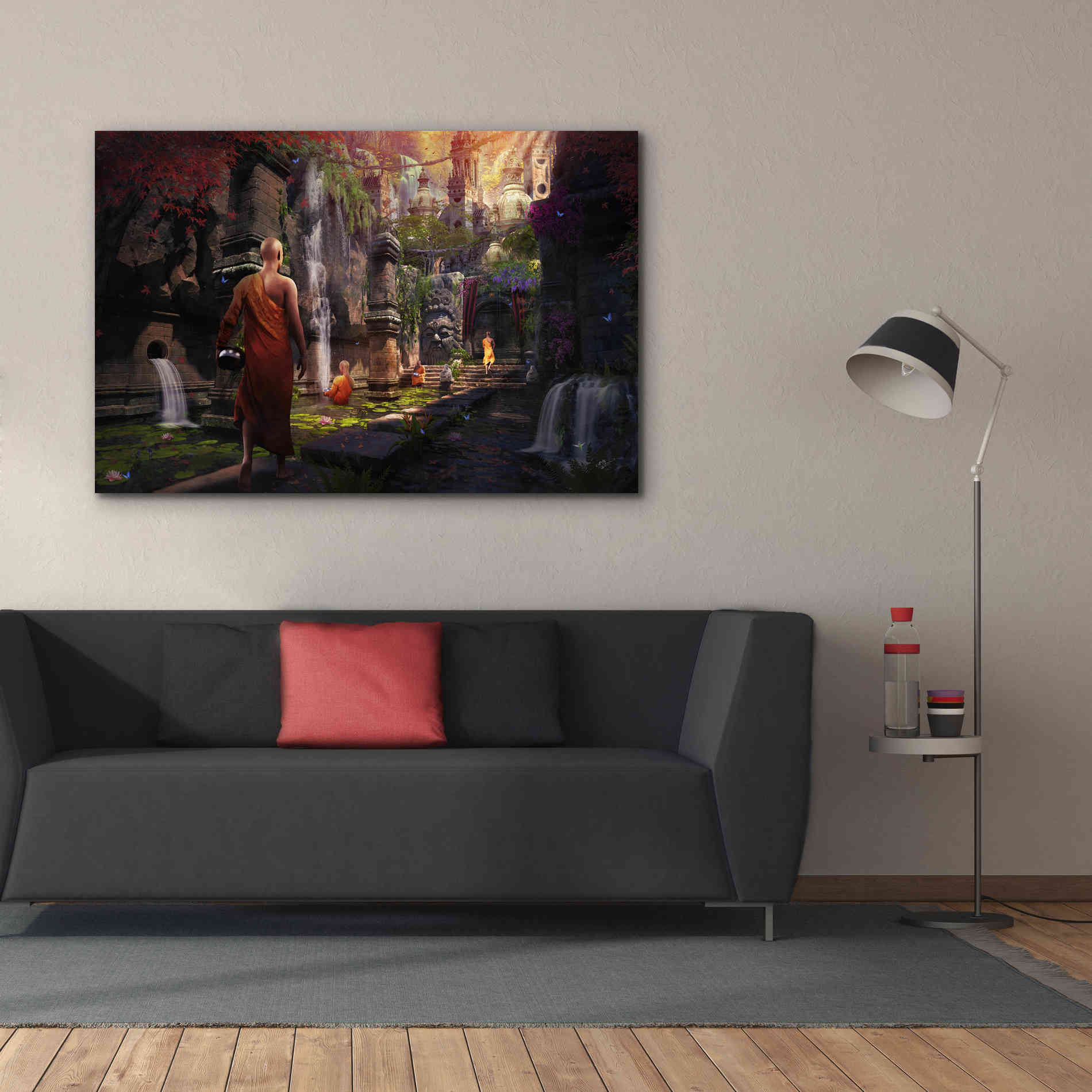 'Hidden Sanctuary' by Cameron Gray Giclee Canvas Wall Art,60 x 40