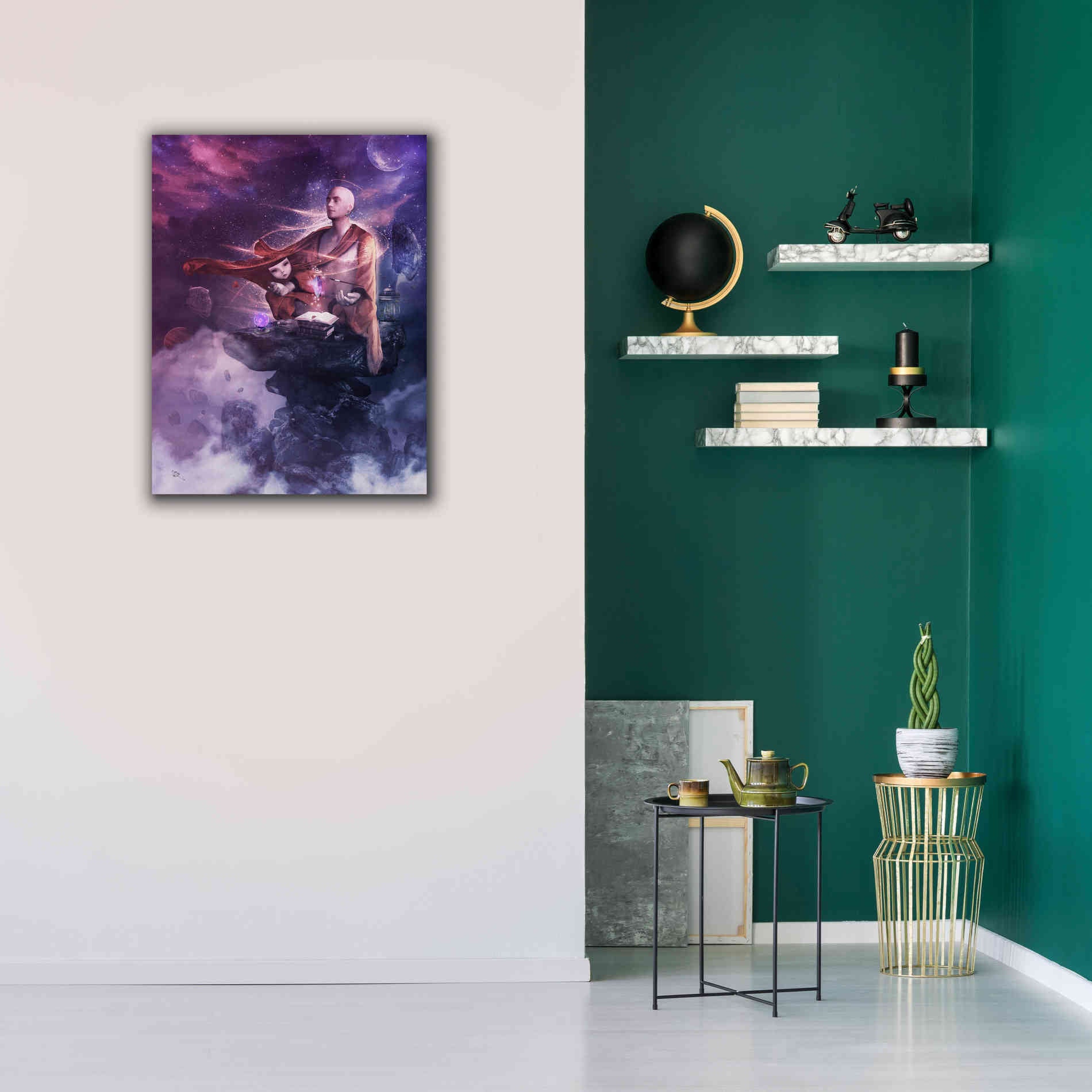 'Insight Meditation' by Cameron Gray Giclee Canvas Wall Art,26 x 34