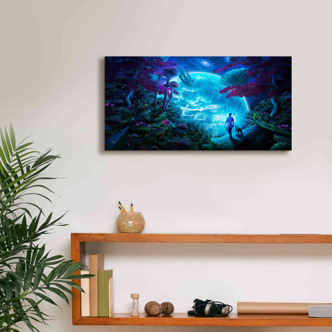 Image of 'Lost Sky' by Cameron Gray Giclee Canvas Wall Art,24 x 12