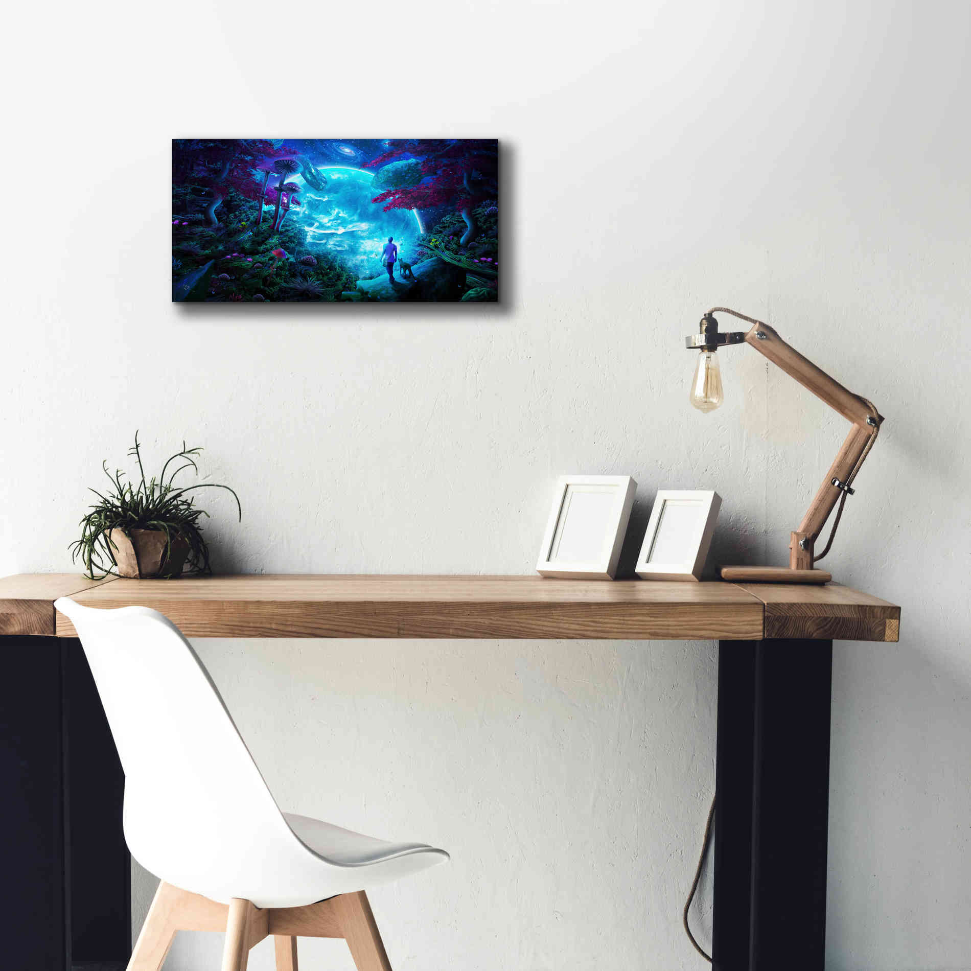 'Lost Sky' by Cameron Gray Giclee Canvas Wall Art,24 x 12