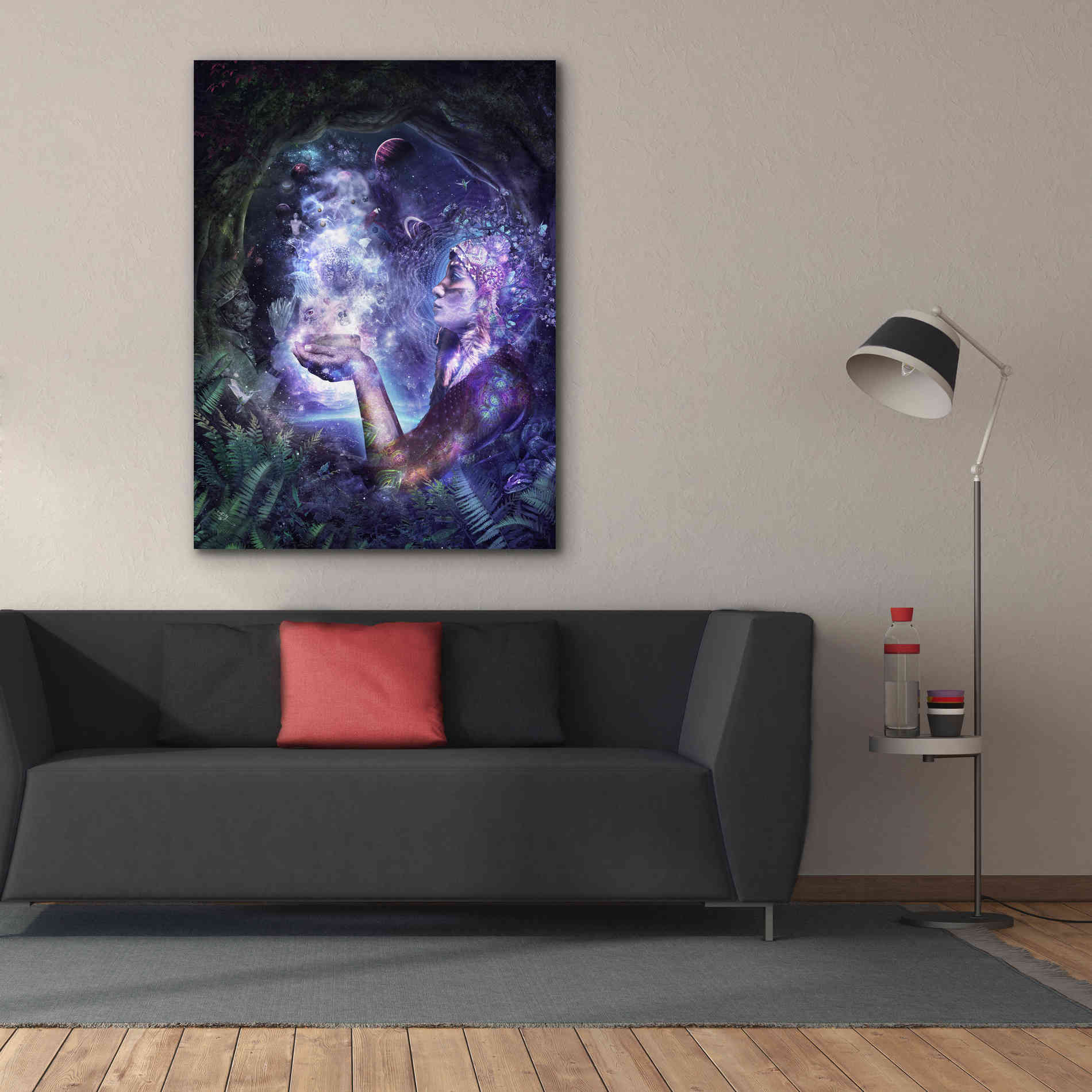 'Mother Aya' by Cameron Gray Giclee Canvas Wall Art,40 x 54