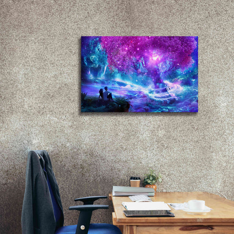 Image of 'Wishing Tree' by Cameron Gray Giclee Canvas Wall Art,40 x 26