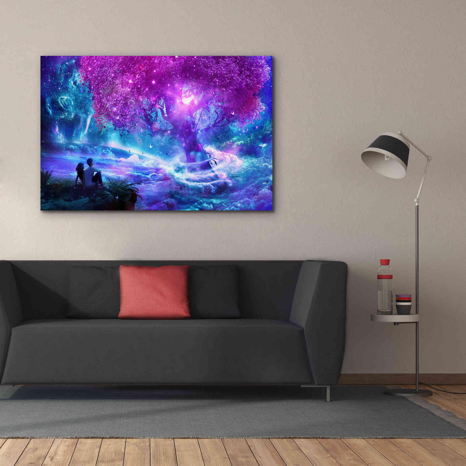 'Wishing Tree' by Cameron Gray Giclee Canvas Wall Art,60 x 40