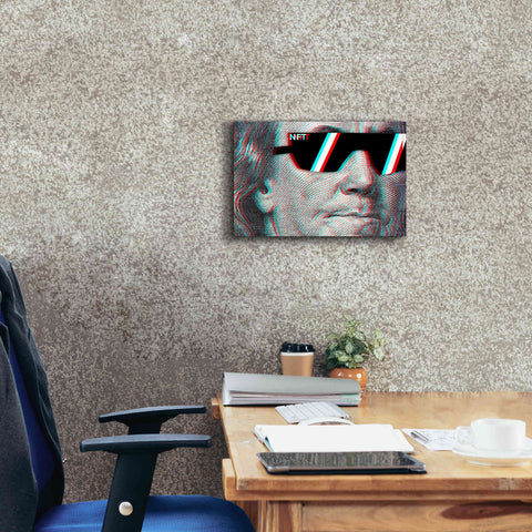 Image of 'NFT Degen' by Epic Portfolio, Canvas Wall Art,18x12