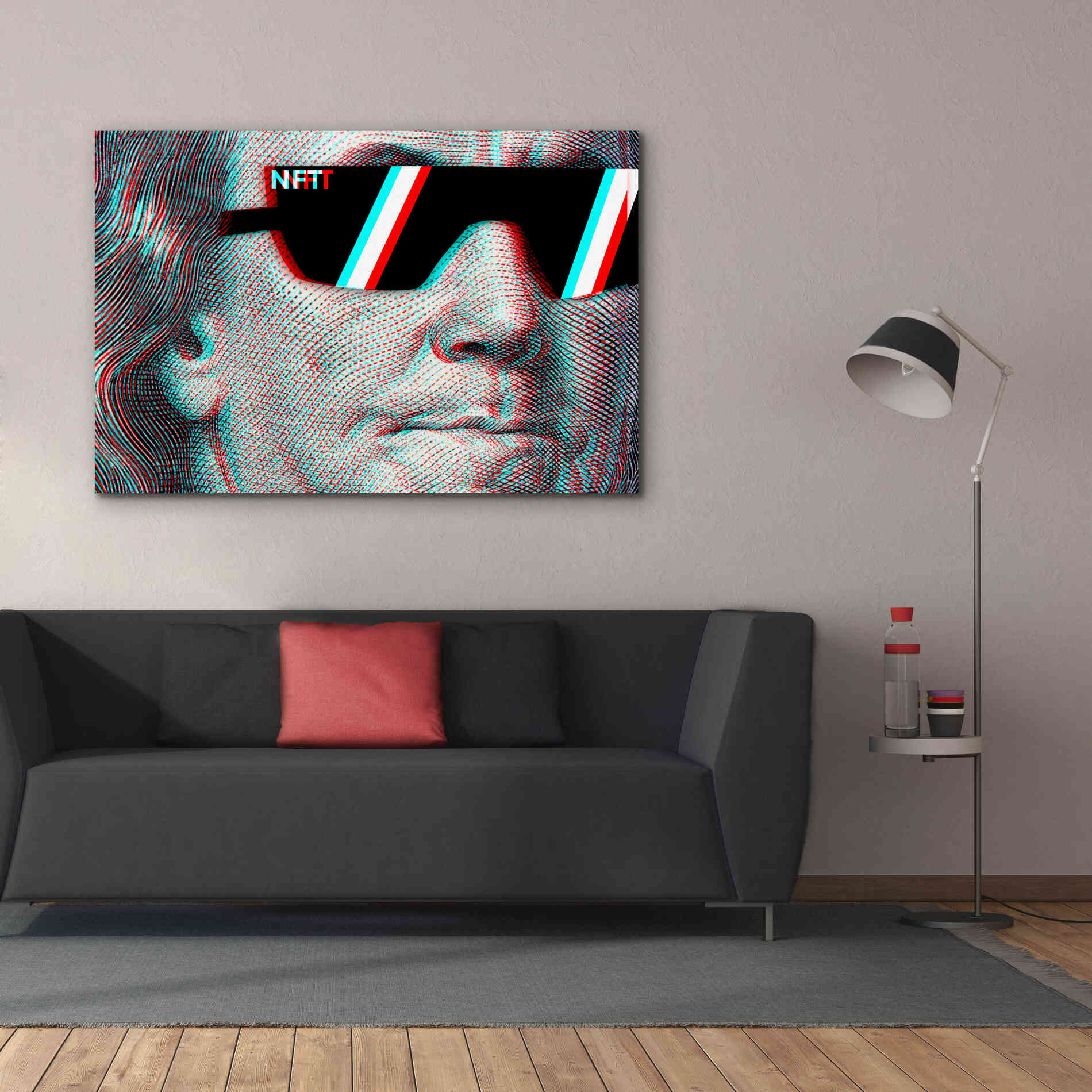 'NFT Degen' by Epic Portfolio, Canvas Wall Art,60x40
