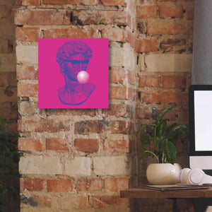 'Michelangelos Pixel David' by Epic Portfolio, Canvas Wall Art,12x12