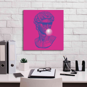 'Michelangelos Pixel David' by Epic Portfolio, Canvas Wall Art,18x18