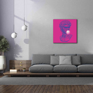 'Michelangelos Pixel David' by Epic Portfolio, Canvas Wall Art,37x37
