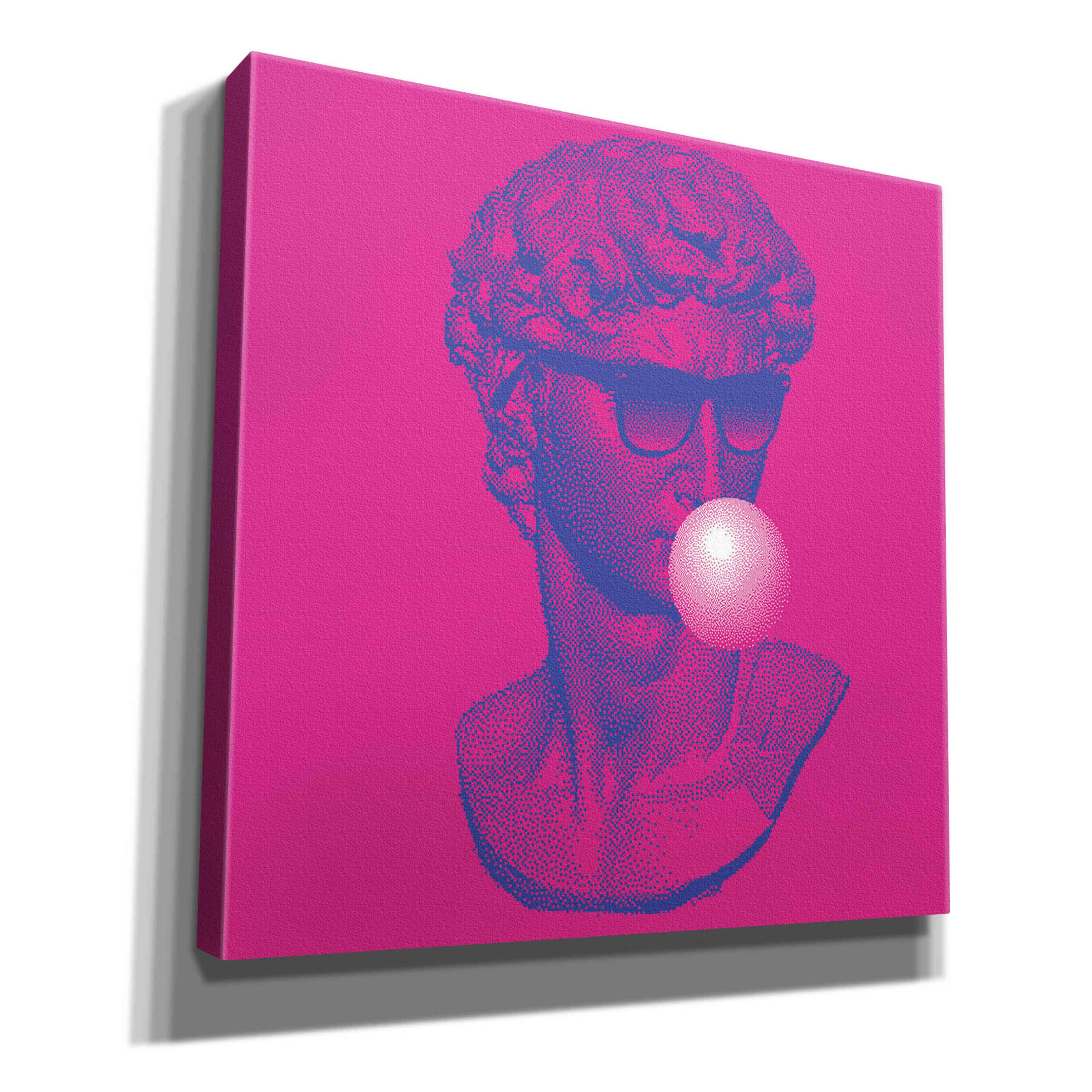 'Michelangelos Pixel David' by Epic Portfolio, Canvas Wall Art