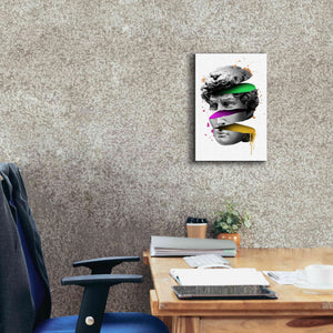 'Michelangelo David Sliced' by Epic Portfolio, Canvas Wall Art,12x18
