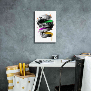 'Michelangelo David Sliced' by Epic Portfolio, Canvas Wall Art,12x18