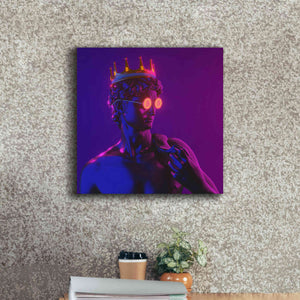 'Michelangelo Bitcoin David' by Epic Portfolio, Canvas Wall Art,18x18